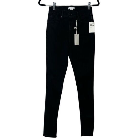 Good American Black Good Waist Skinny Jeans Size 2 26 NWT Revolve Classic - Picture 1 of 14